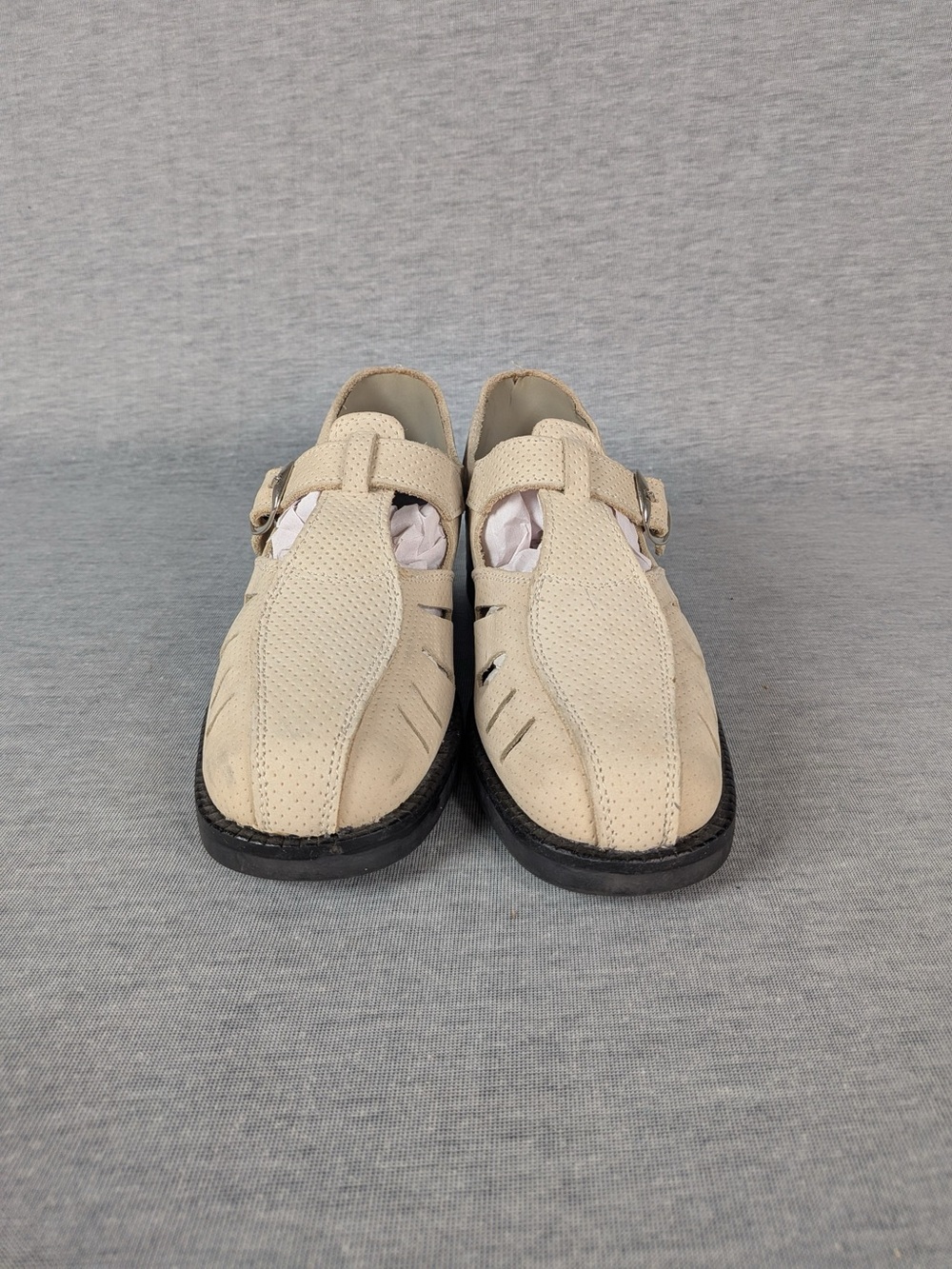 Made in 🇨🇦 Vintage Roots T-Strap Mary Jane Clog - Picture 2 of 16